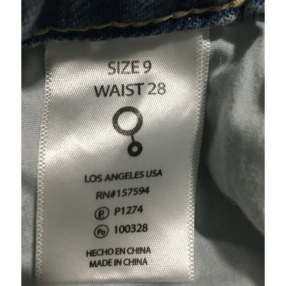 Insane Gene High Rise Destroyed Loose Straight Jeans Size 9/28 - Picture 13 of 14